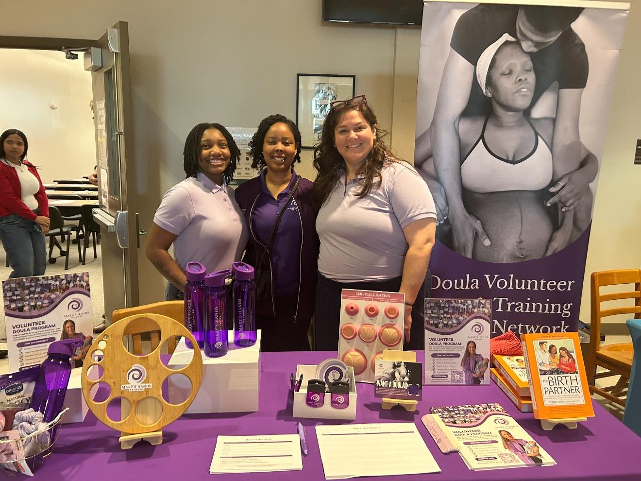 MHN staff at a community event